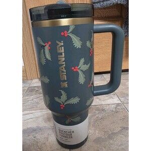 Stanley 40oz Quencher Protour Tumbler Holiday Botanical NEW 2025 Limited Edition